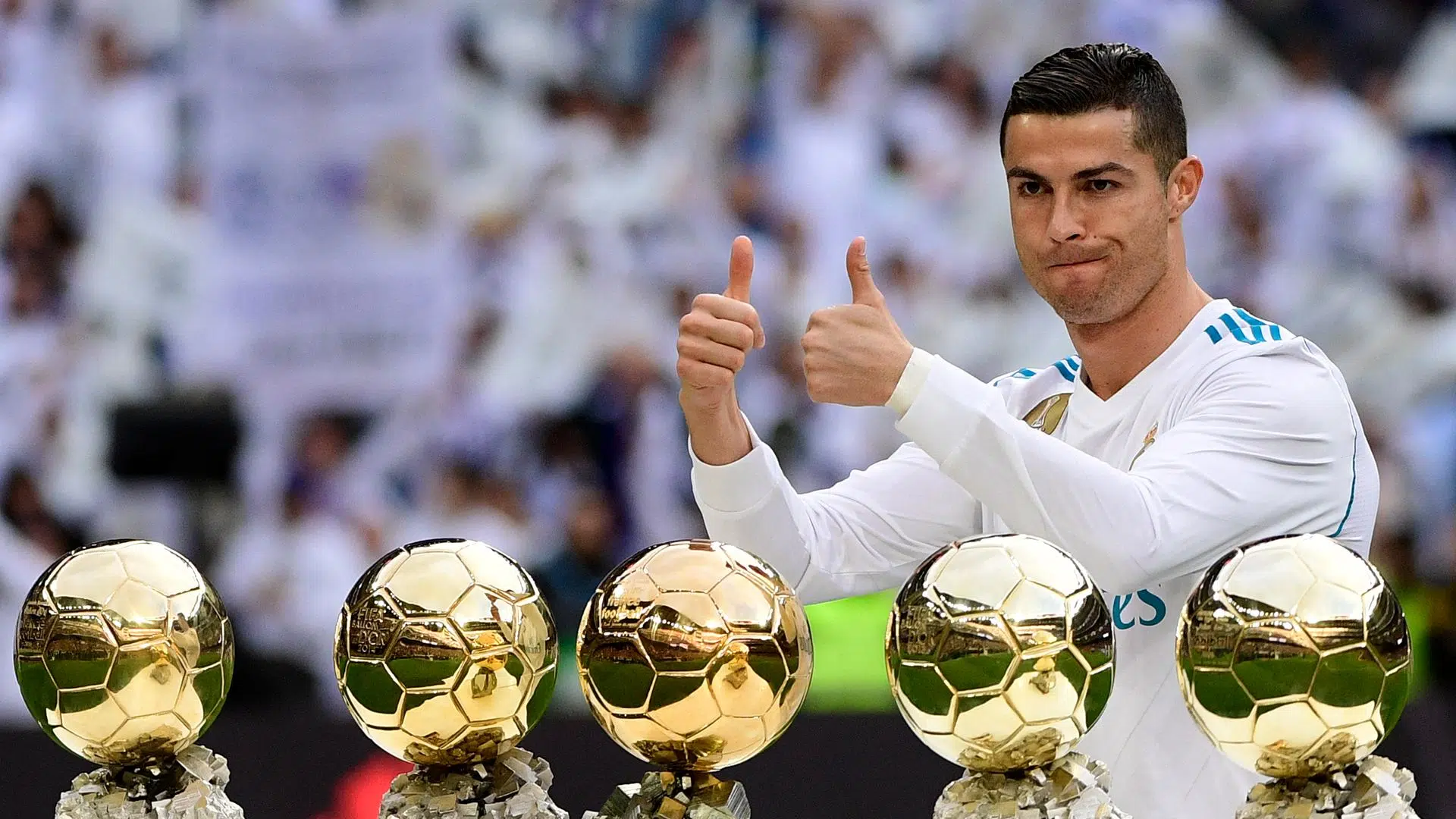 Ronaldo Balón de Oro de Binance